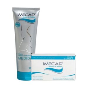 Kit Imecap Redutor de Medidas Creme Com 250g + 60 Cápsulas