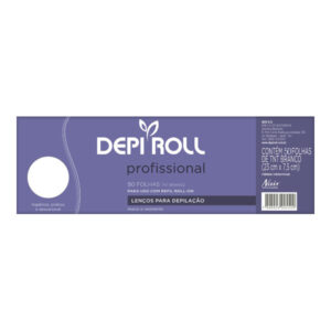 Lenços para Depilação Depi Roll Com 50 Folhas
