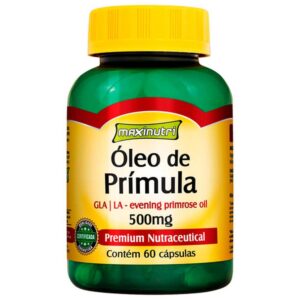 Oleo de Primula Maxinutri 500mg Com 60 Cápsulas
