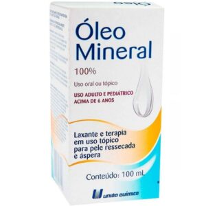 Oleo Mineral Com 100ml Uniao Quimica