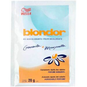 Pó Descolorante Wella Blondor Camomila Com 20g