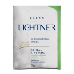 Pó Descolorante Lightner Menta e Aloe Vera Com 50g