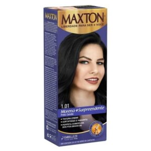 15363716294-7896013564805.jpg Tintura Maxton kit Prático 1.01 Preto Carvao
