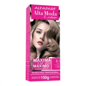 Tintura Altamoda 8.1 Louro Cinza Claro