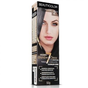 15363716383-7896509955483.jpg Tintura BeautyColor Creme 2.11 Preto Azulado