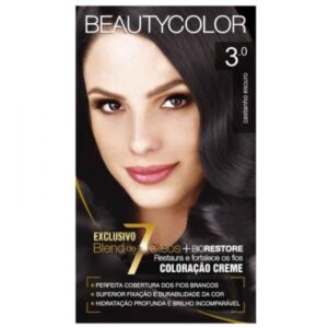 15363716394-7896509954967.jpg Tintura BeautyColor Creme 3.0 Castanho Escuro