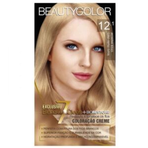 15363716405-7896509955384.jpg Tintura BeautyColor Creme 12.1 Louro Muito Claro Cinza Especial