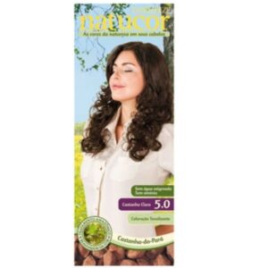 Tintura Creme Natucor 5.0 Castanho Claro Castanha do Para