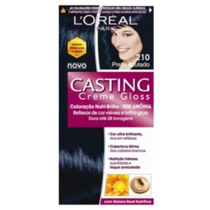 Tintura Semi-Permanente Casting Creme Gloss 210 Preto Azulado