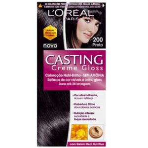 Tintura Semi-Permanente Casting Creme Gloss 200 Preto
