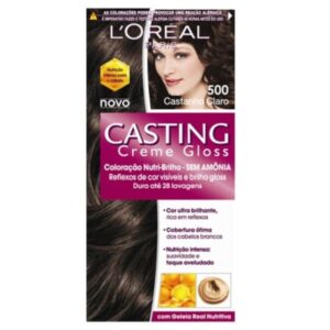 Tintura Semi-Permanente Casting Creme Gloss 500 Castanho Claro