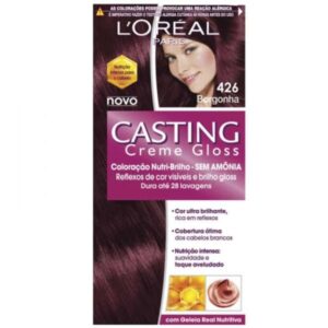 Tintura Semi-Permanente Casting Creme Gloss 426 Borgonha
