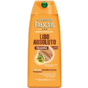 Shampoo Garnier Fructis Liso Absoluto Pós-Química Com 200ml