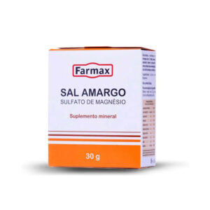 Sal Amargo Pó Pote Com 30g Farmax