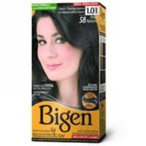 Tintura Bigen Nº 1.01/58 Preto Natural Com 6g