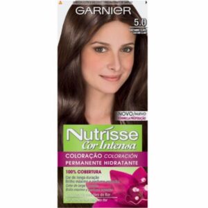 Tintura Garnier Nutrisse Creme 50 Castanho Claro Amendoa