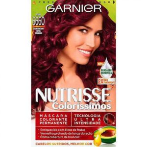 Tintura Garnier Nutrisse Creme 6660 Louro Escuro Ultra Vermelho