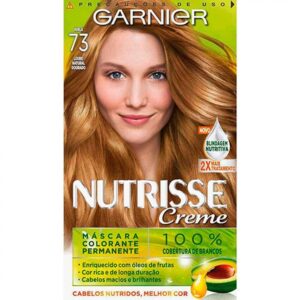 Tintura Garnier Nutrisse Creme 73 Louro Natural Dourado