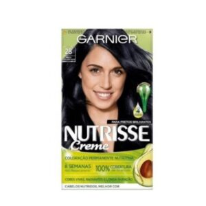 Tintura Garnier Nutrisse Creme 2.8 Preto Azulado Açaí
