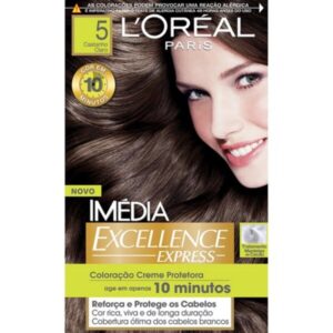 Tintura Loreal Imedia Excellence 5 Castanho Claro Loreal