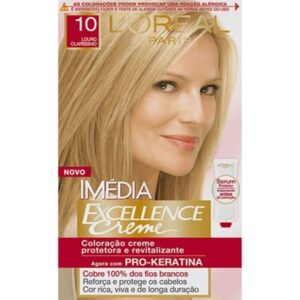 Tintura Loreal Imedia Excellence 10 Louro Clarissimo