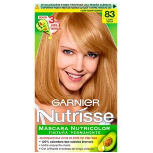Tintura Garnier Nutrisse Creme 83 Louro Claro Dourado