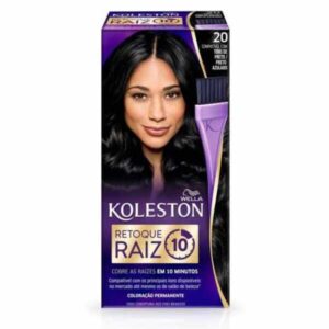 Tintura Koleston Retoque de Raiz Cor 20 Preto Azulado