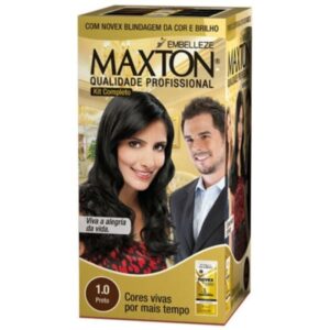 Tintura Creme Maxton 1.0 Preto