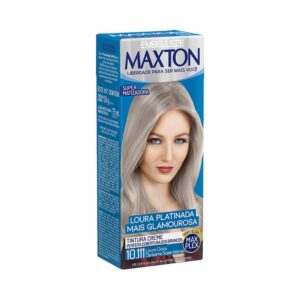 Tintura Maxton Prática 10.111 Louro Cinza Clarissimo Super Intenso