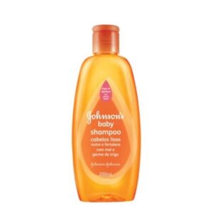 Shampoo Johnsons Baby Cabelos Lisos Mel e Trigo Com 200ml