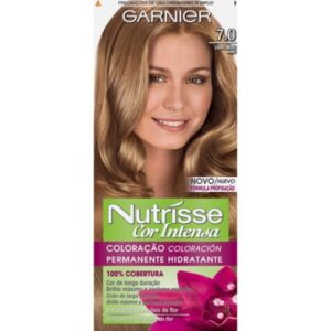 Tintura Garnier Nutrisse 7.0 Louro Médio Intenso