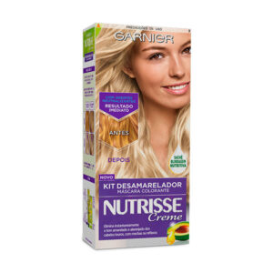 Tintura Garnier Nutrisse Creme Kit Desamarelador