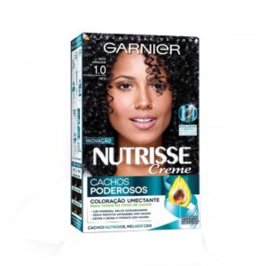 Tintura Garnier Nutrisse Cachos Poderosos 1.0 Preto
