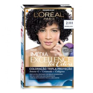 Tintura Imédia Excellence Ice Colors 2.111 Perolado #Azulado