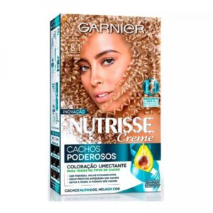 Tintura Garnier Nutrisse Cachos Poderosos 8.1 Loira Diva
