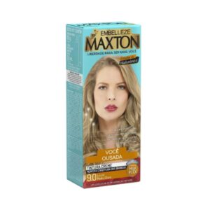 Tintura Creme Maxton 9.0 Louro Muito Claro