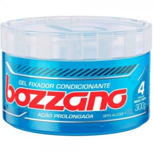Gel Fixador Bozanno Azul 4 Mega Forte Fixação Com 300g