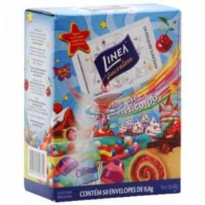 Adoçante em Pó Linea Sucralose 0,8g Com 50 Unidades