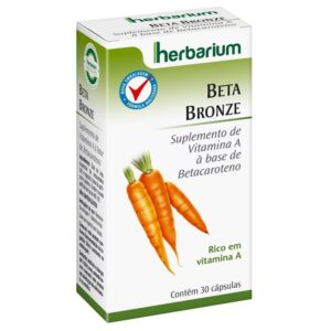 Beta-Bronze Herbarium Com 30 Cápsulas