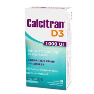 Calcitran D3 1000ui Com 60 Comprimidos