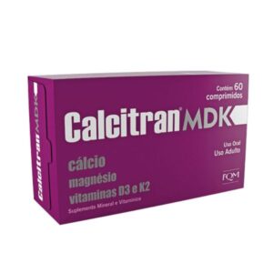 Calcitran MDK Com 60 Comprimidos Farmoquímica