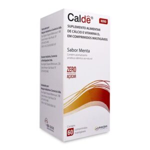 Caldê Sabor Menta Com 60 Comprimidos Marjan