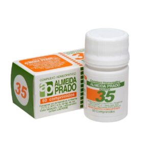 Complexo Homeopático Almeida Prado Numero 35 Com 60 Comprimidos