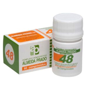 Complexo Homeopático Almeida Prado Numero 48 Com 60 Comprimidos