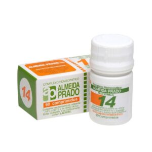 Complexo Homeopático Almeida Prado Numero 14 Com 60 Comprimidos