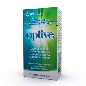 Colírio Optive Solução Oftálmica Com 15ml