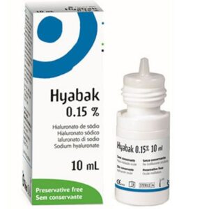 Hyabak 0,15% Solução Oftálmica Gotas Com 10ml Genom