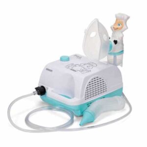Inalador Compressor e Aspirador Nasal Omron InalaKids Unidade