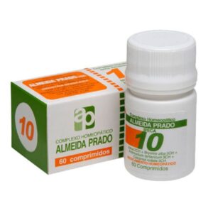 Complexo Homeopático Almeida Prado Numero 10 Com 60 Comprimidos