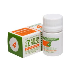 Complexo Homeopático Almeida Prado Numero 4 Com 60 Comprimidos